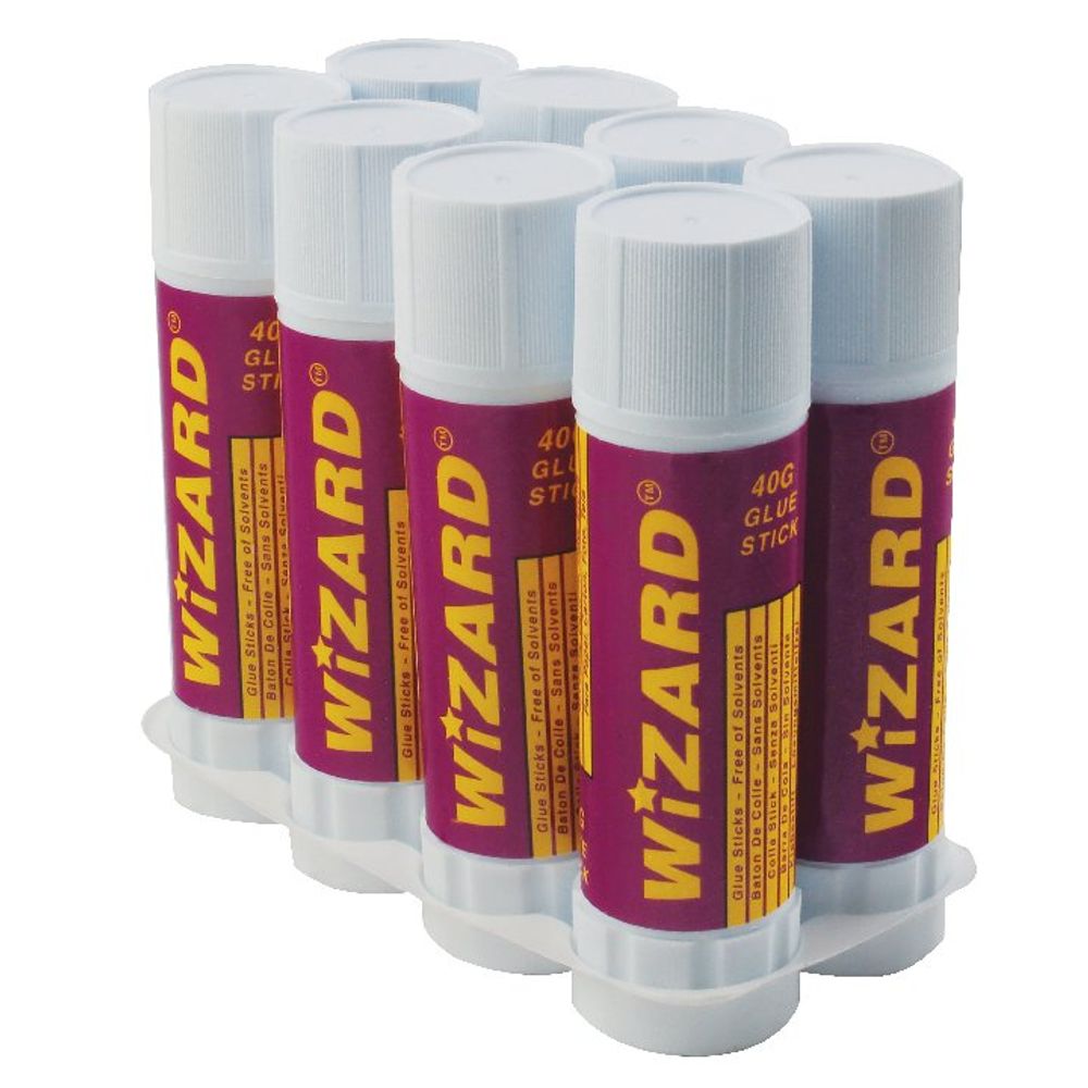 Large 40g Glue Sticks, Pack of 8 WX10506