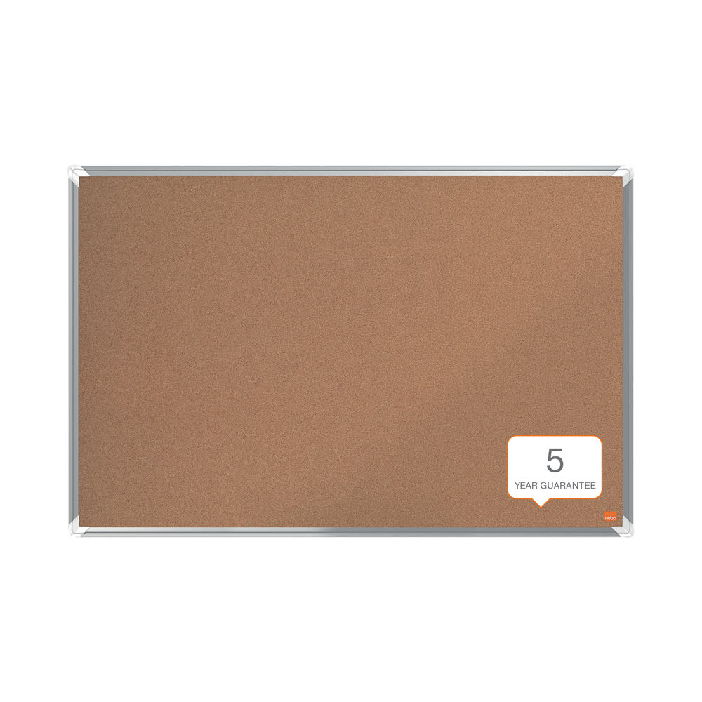 Nobo Premium Plus Cork Notice Board 900 x 600mm