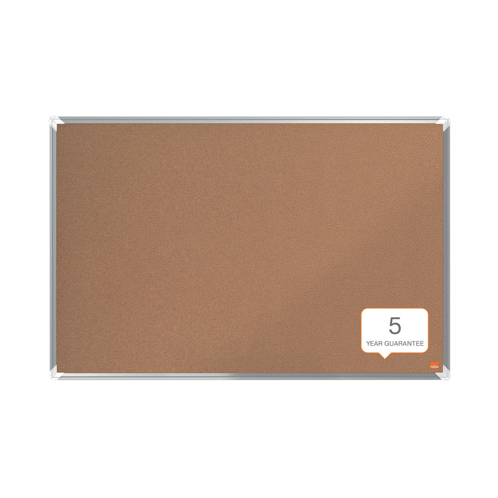 Nobo Premium Plus 1800 x 1200mm Cork Notice Board