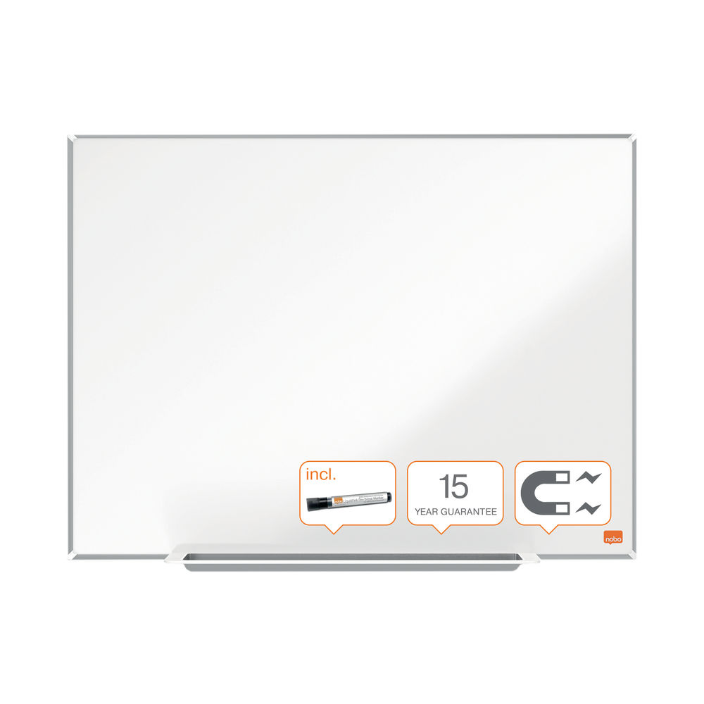 Nobo Impression 1200 x 900mm Steel Magnetic Whiteboard