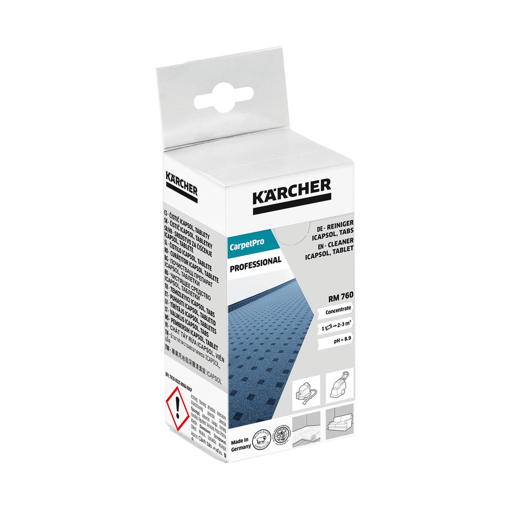 Karcher Professional Carpet Cleaning Tablets (Pack of 16) 6.295-850.0