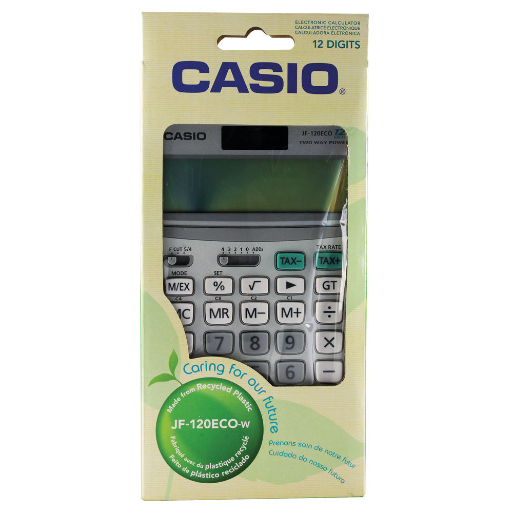 Casio JF-120ECO Desktop Calculator