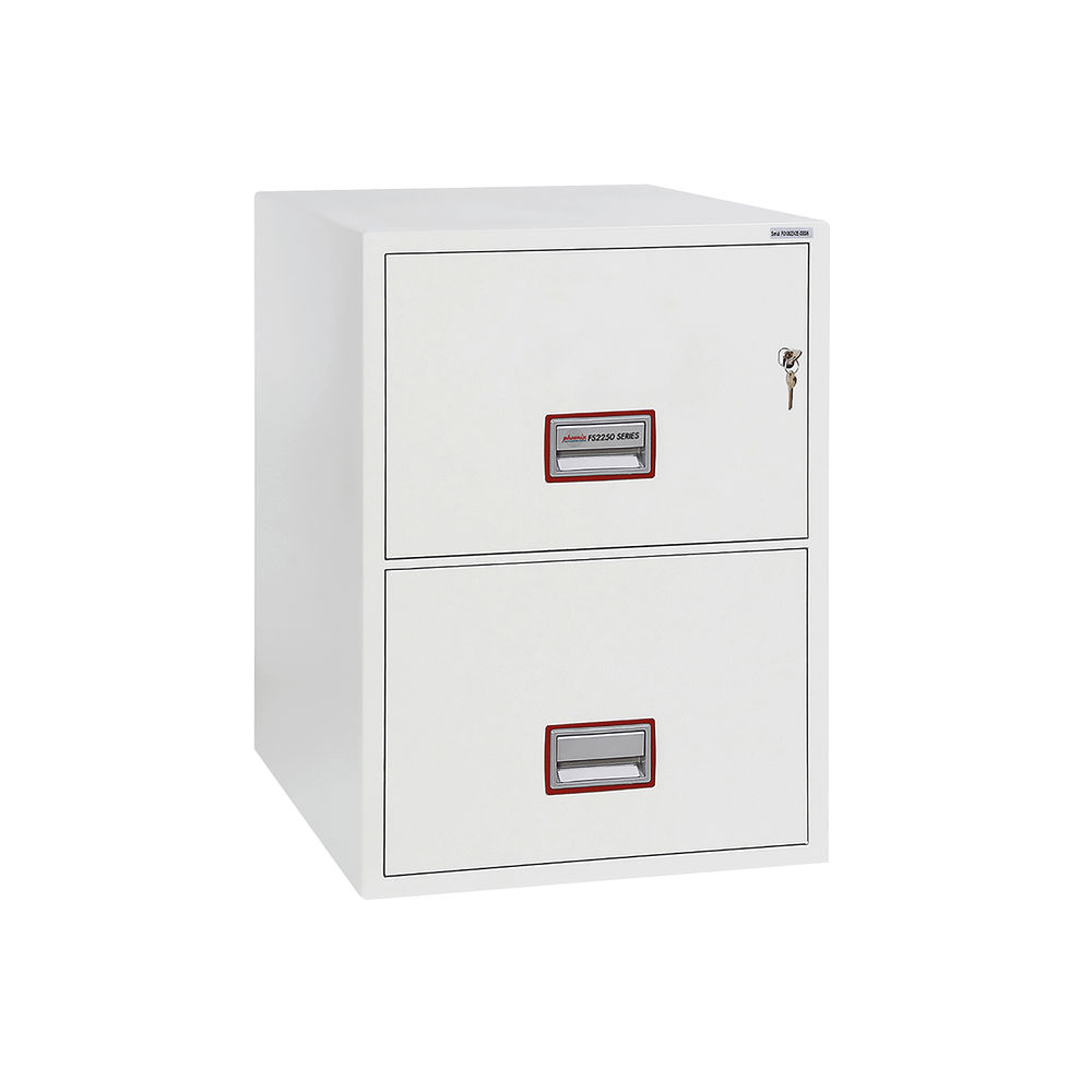 Phoenix 2 Drawer 90 Minute Fire Rated Filing Cabinet FS2252K