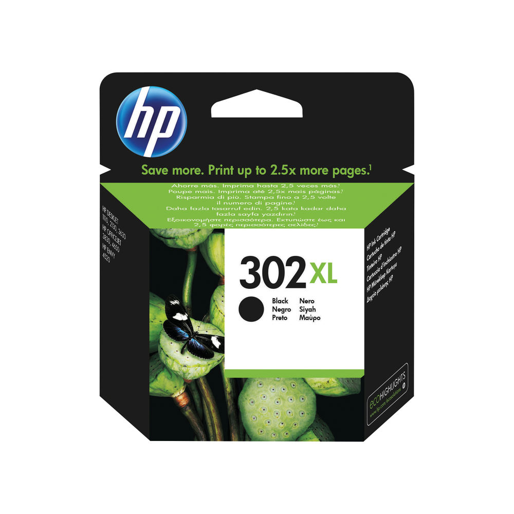 Refill instruction HP 302, HP 302XL