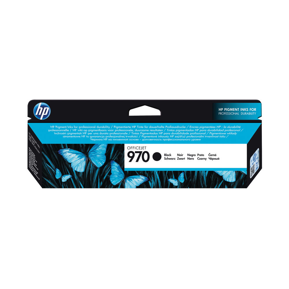 HP 970 Black Ink Cartridge | CN621AE