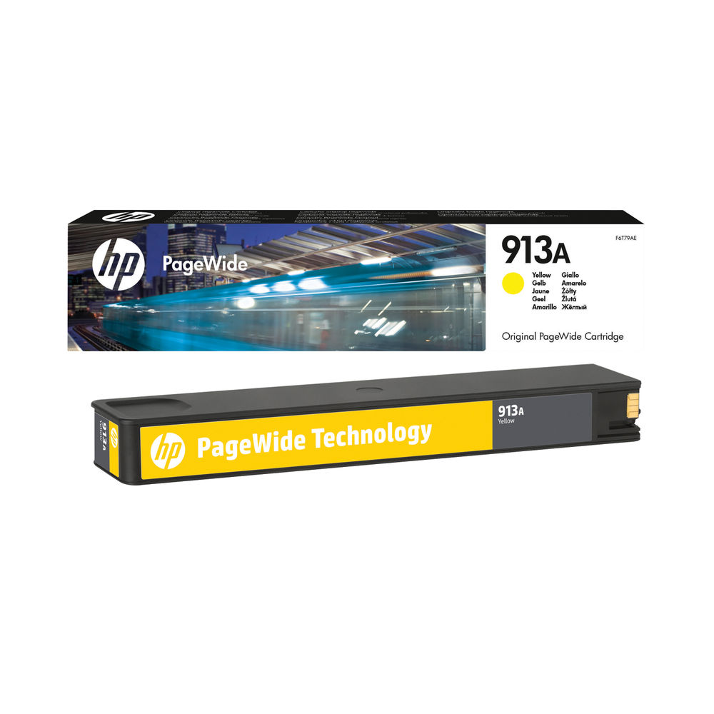 HP 913A Yellow Ink Cartridge | F6T79AE