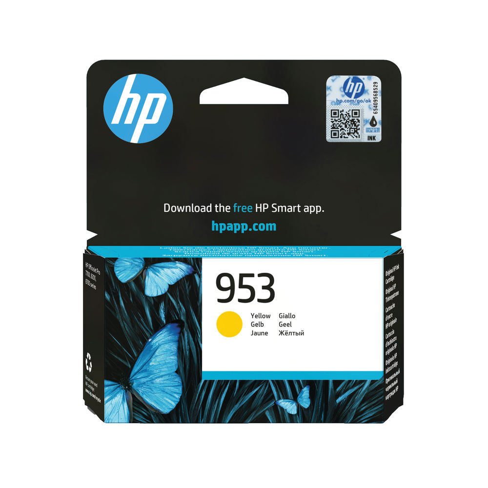 HP 953 Yellow Ink Cartridge | F6U14AE