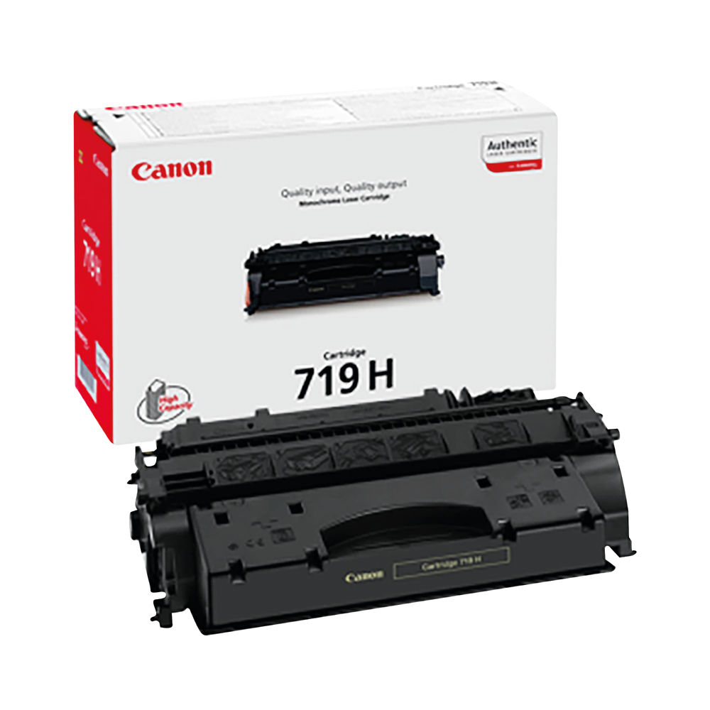 Canon 719H Black Toner Cartridge - High Capacity 3480B002