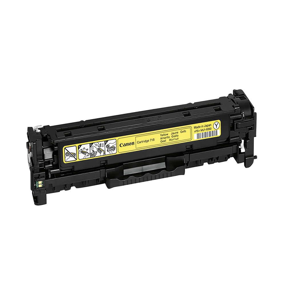 Canon 718 Yellow Laser Toner Cartridge - 2659B002