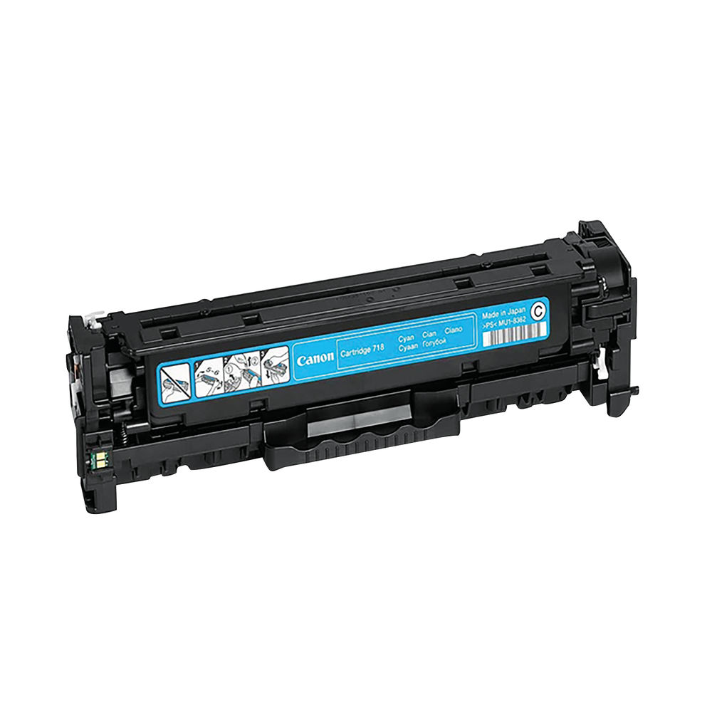 Canon 718 Cyan Toner Cartridge - 2661B002