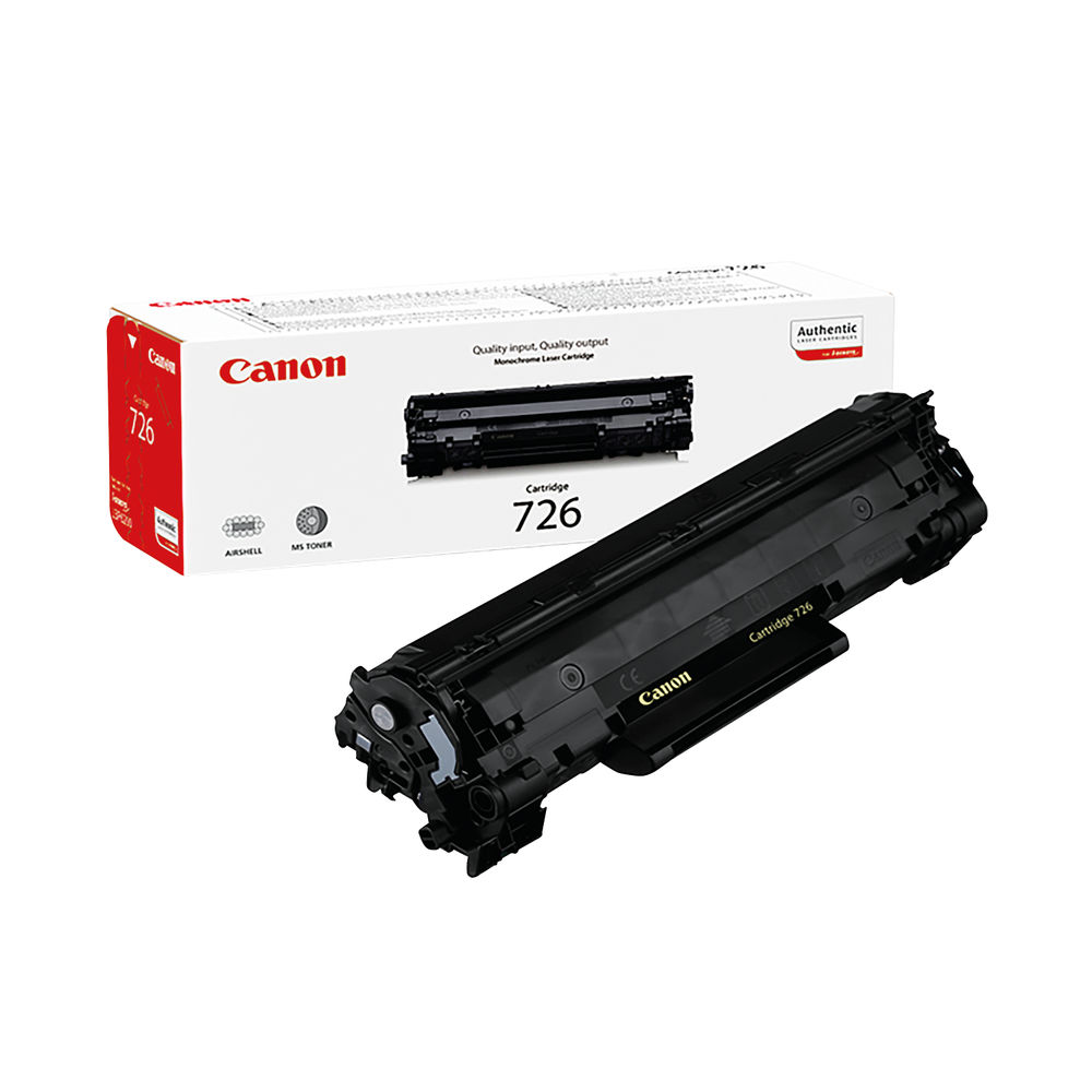 Canon 726 Black Toner Cartridge - 3483B002