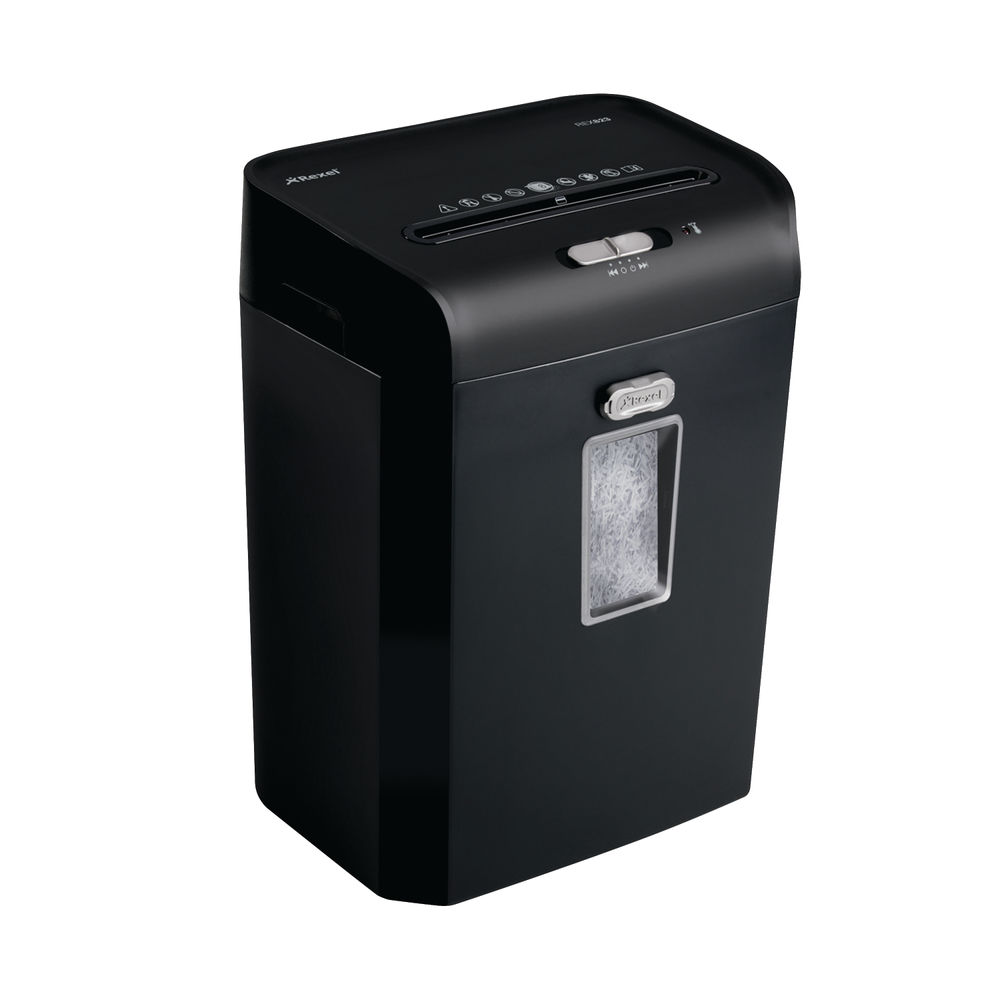 Rexel Promax QS 8/23 Cross-Cut P-4 Shredder Black