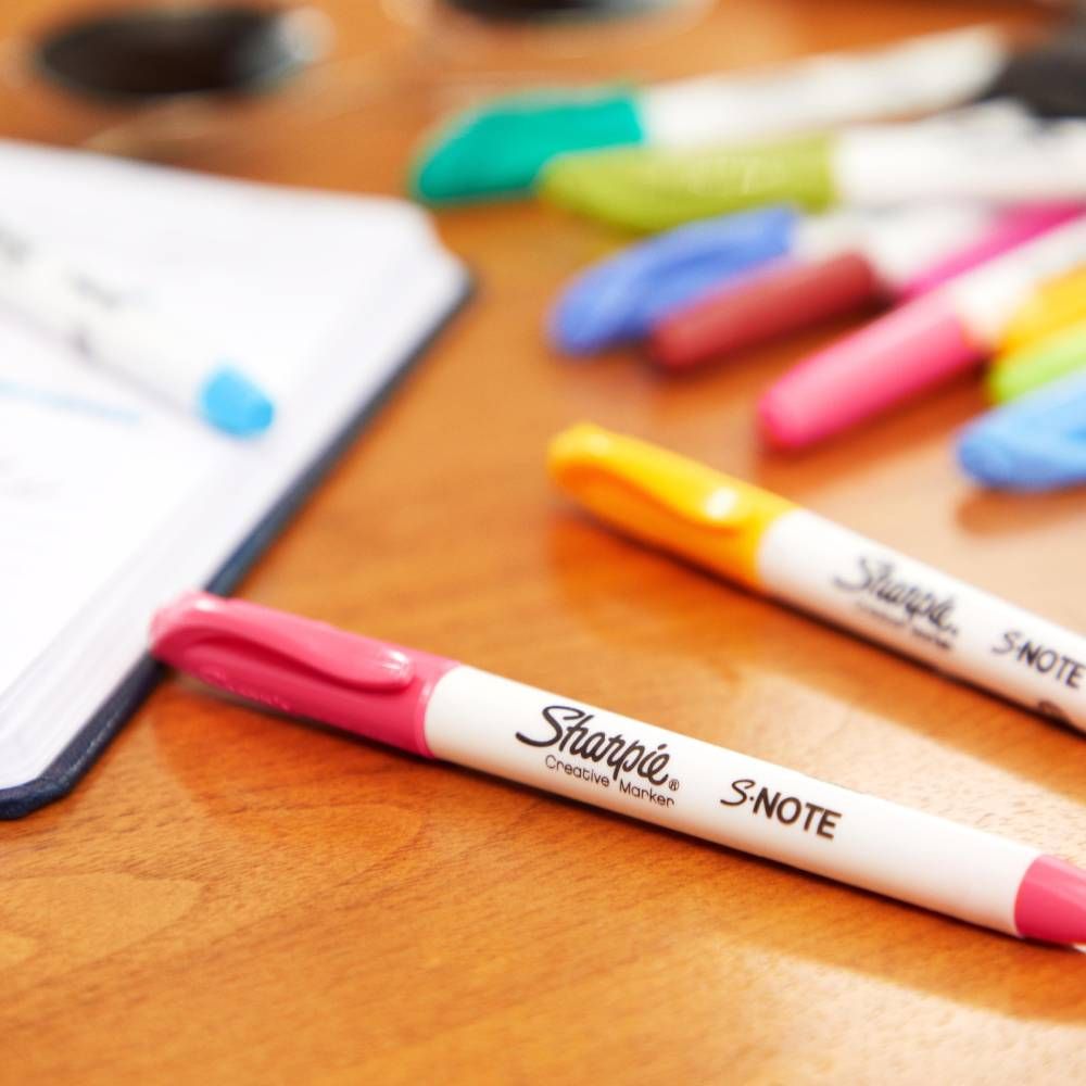 Sharpie S-Note Assorted Creative Markers (Pack of 4)