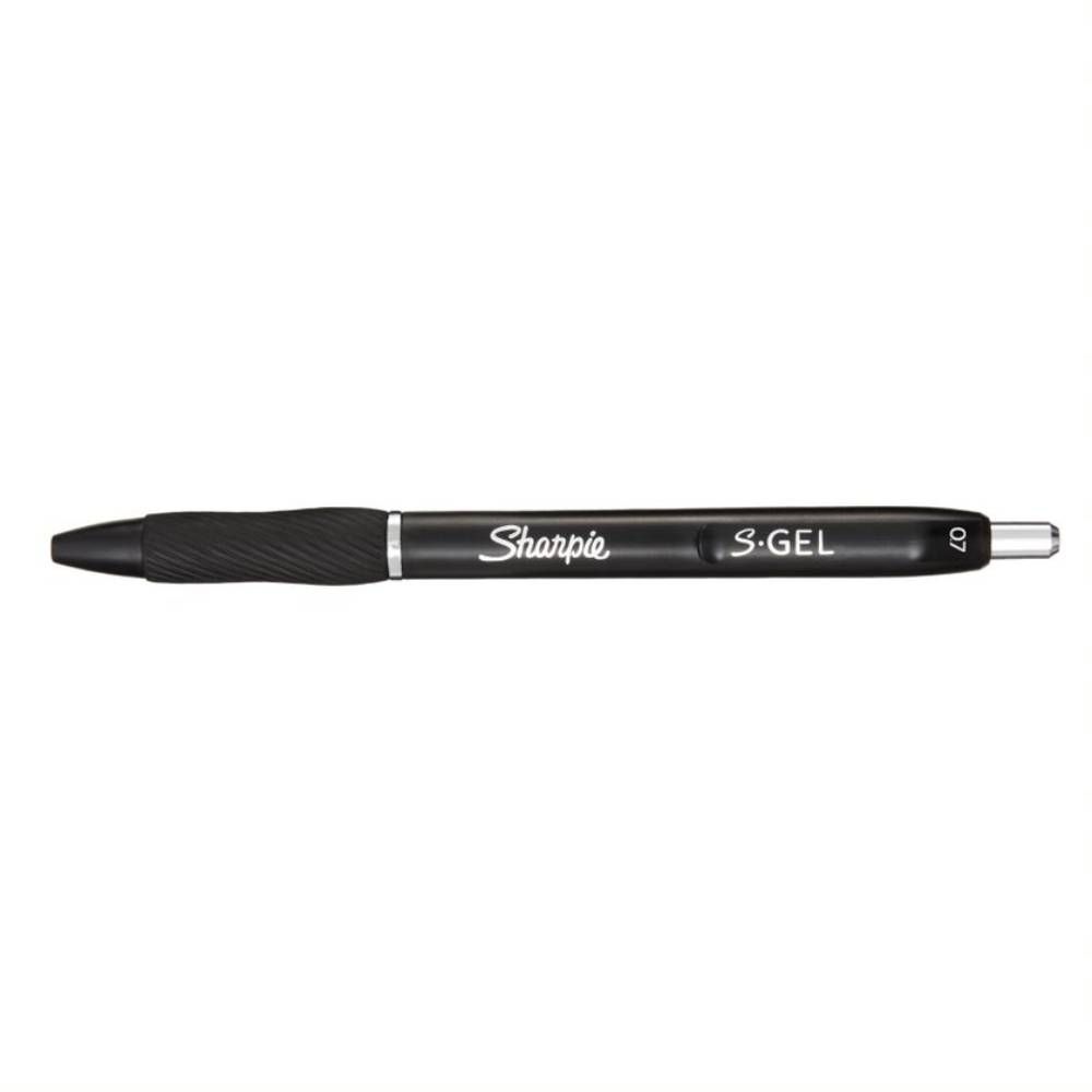 Sharpie S-Gel Black Medium Gel Pens (Pack of 3)