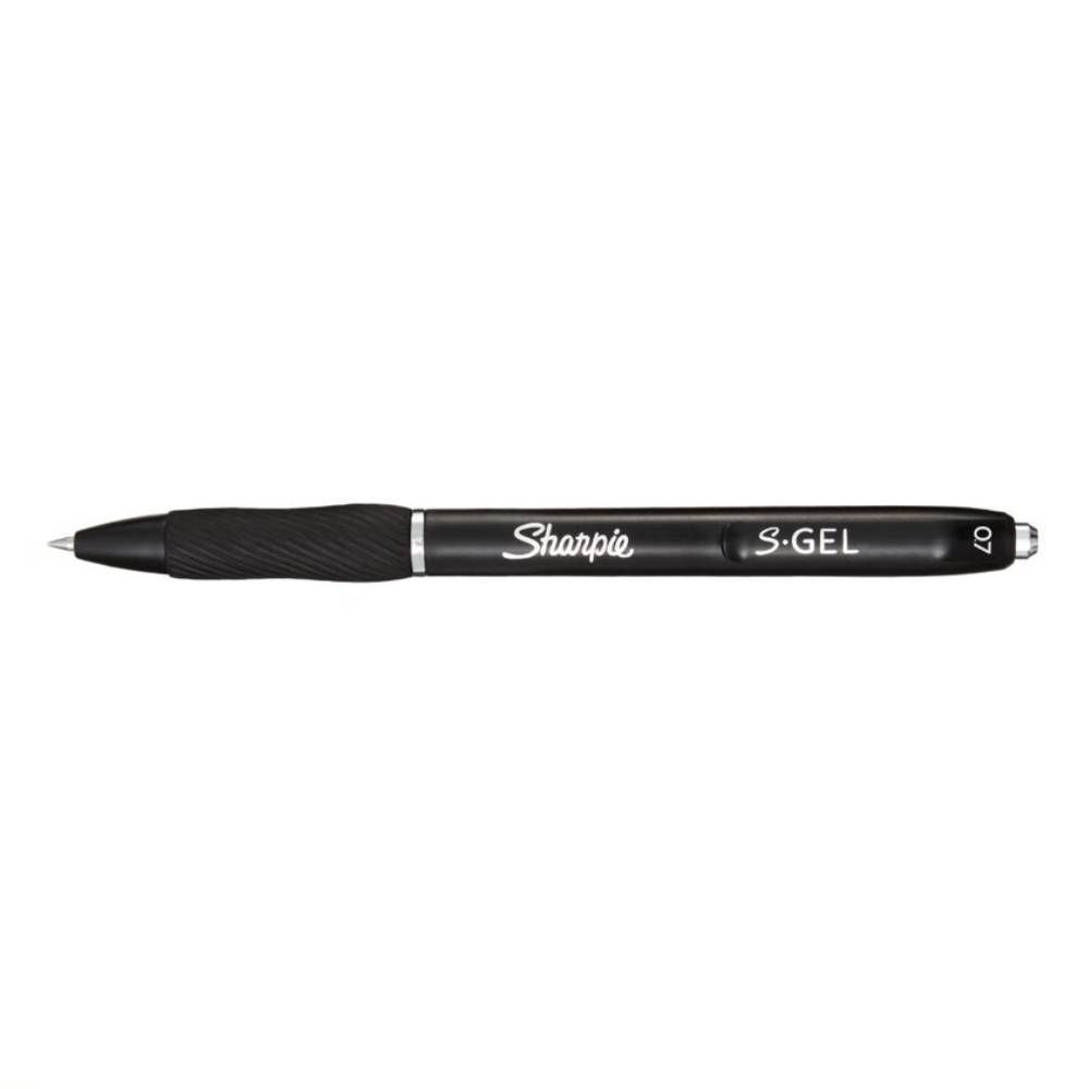 Sharpie S-Gel Black Medium Gel Pens (Pack of 3)