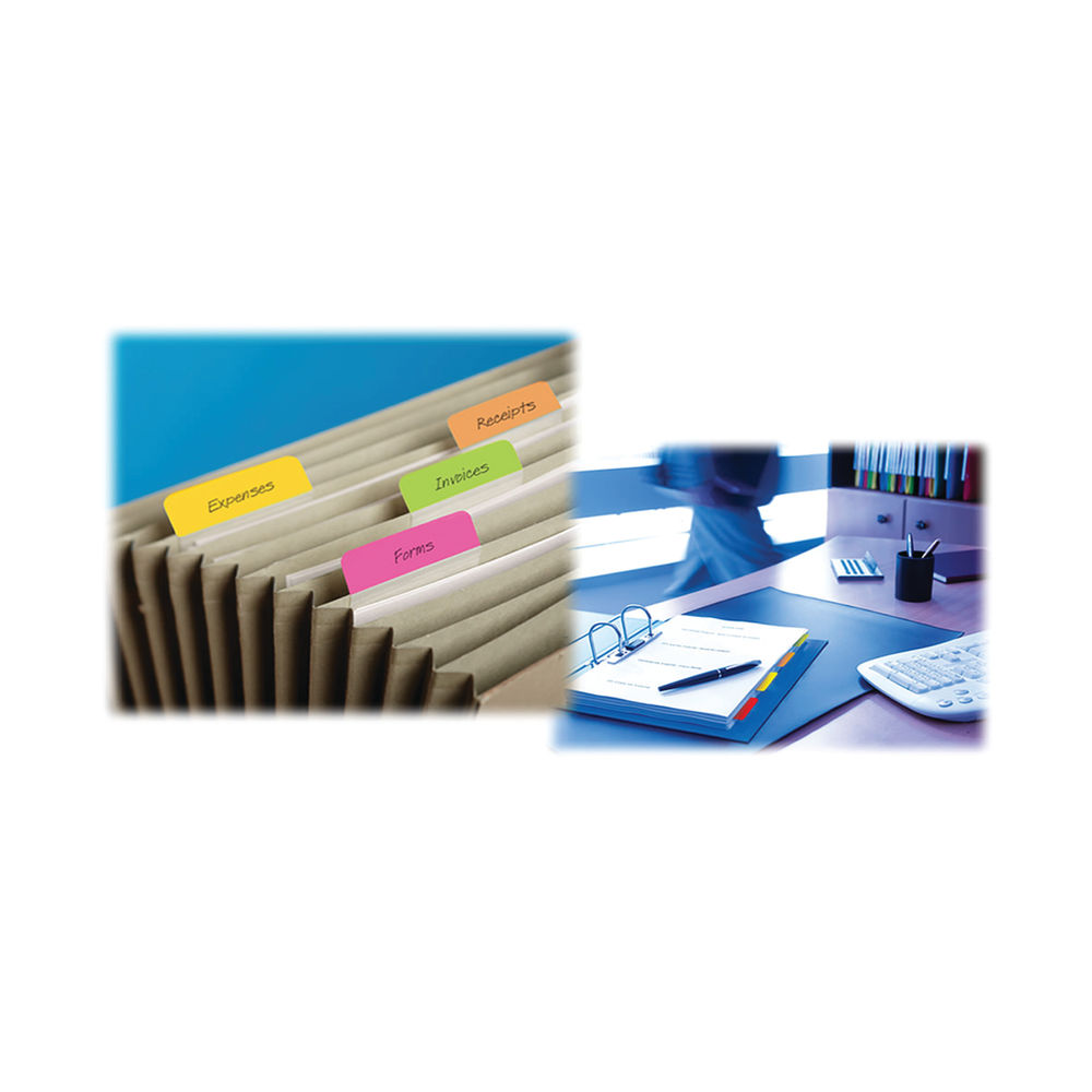 Post-it 25mm Assorted Strong Index (Pack of 66)