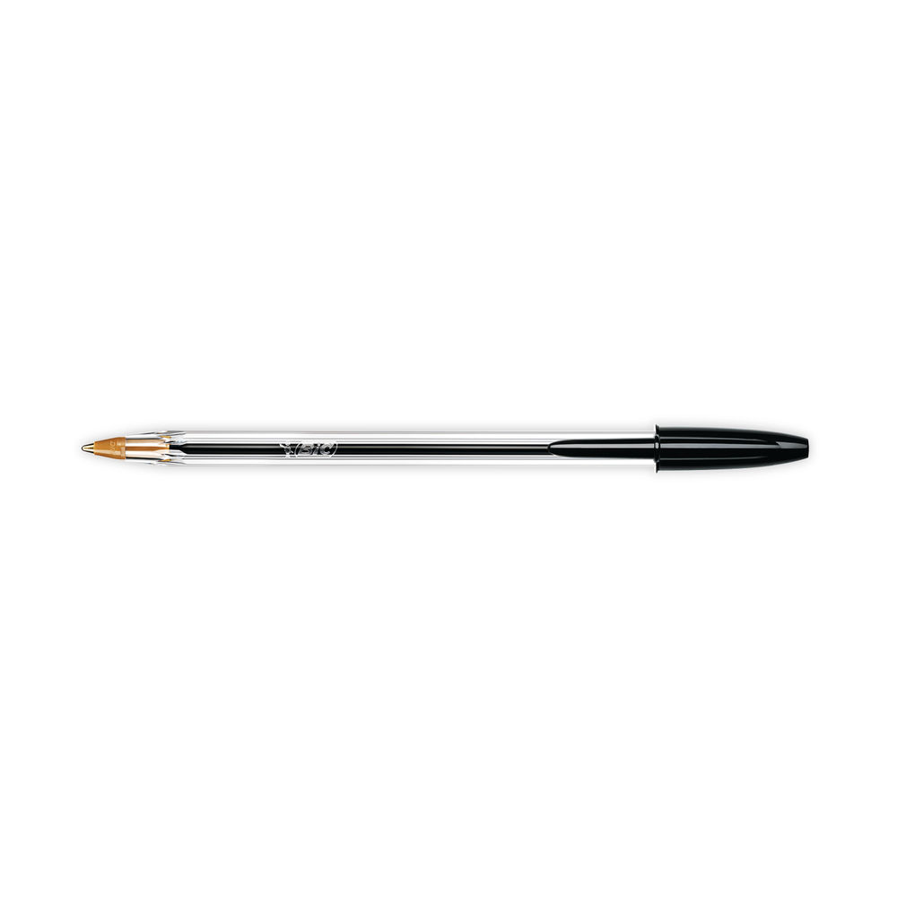 BIC Cristal Black Medium Ballpoint Pen (Pack of 10)