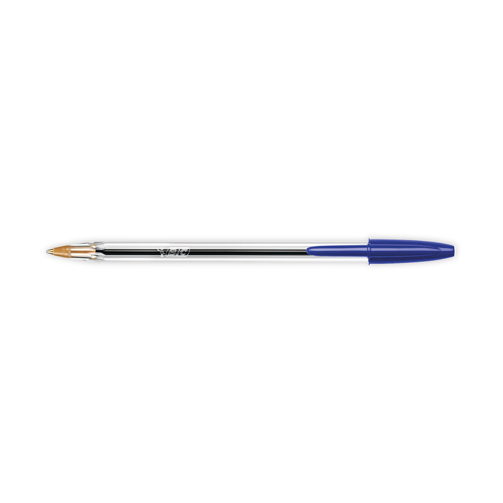 BIC Cristal Blue Medium Ballpoint Pen (Pack of 10)