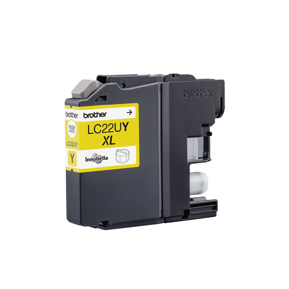 Brother LC-22 Yellow Ink Cartridge - LC22UY