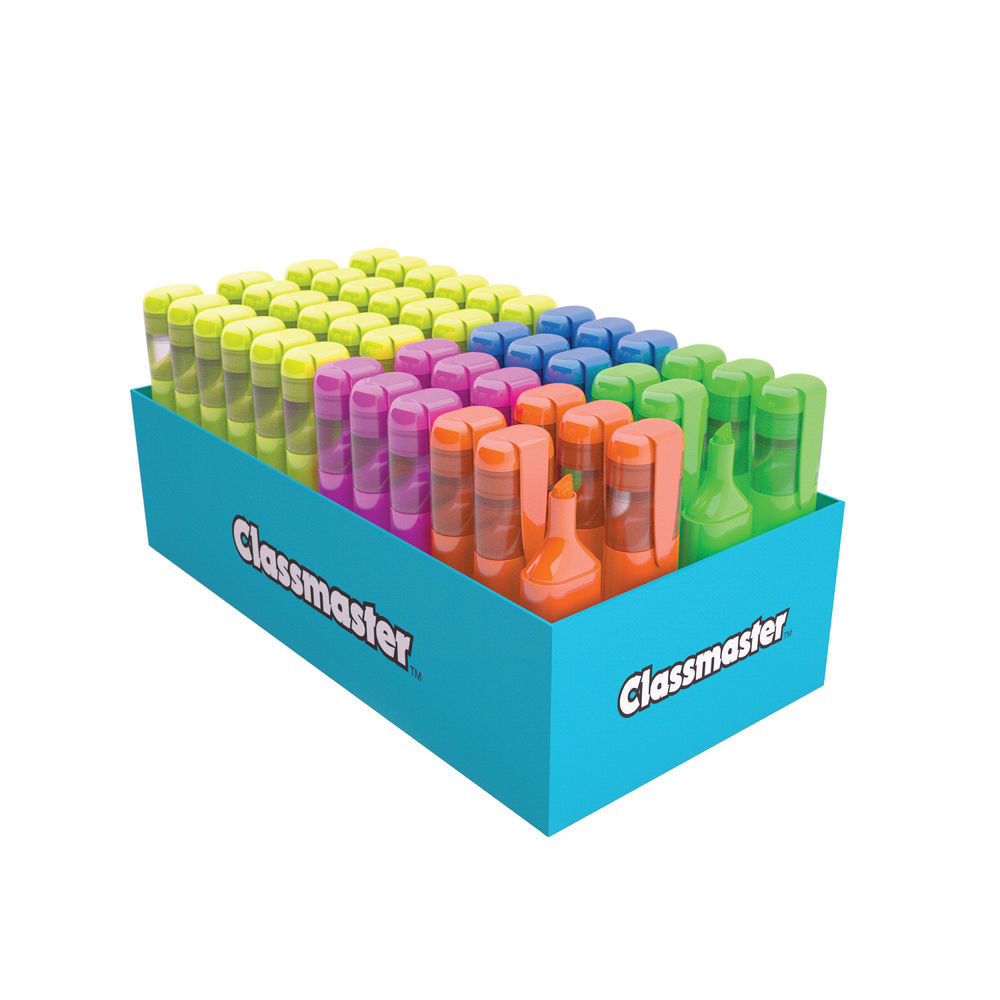 Classmaster Assorted Highlighters (Pack of 48)