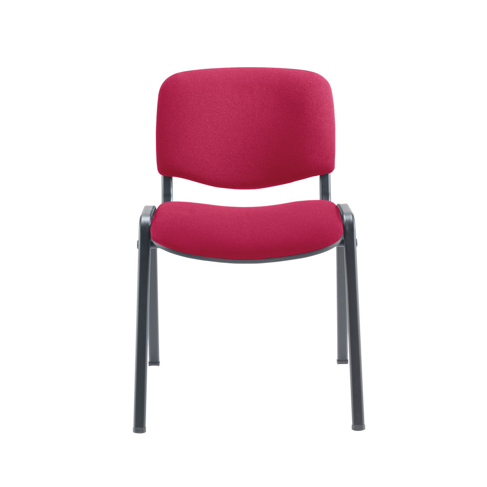 Jemini Ultra Claret/Black Multipurpose Stacking Chair