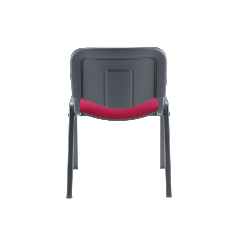 Jemini Ultra Claret/Black Multipurpose Stacking Chair