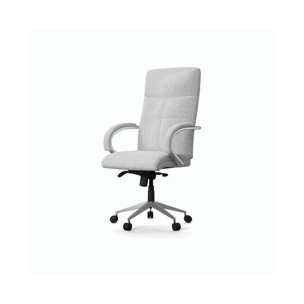 Alphason Bedford Office Chair Designer Fabric Grey AOC1580GRY
