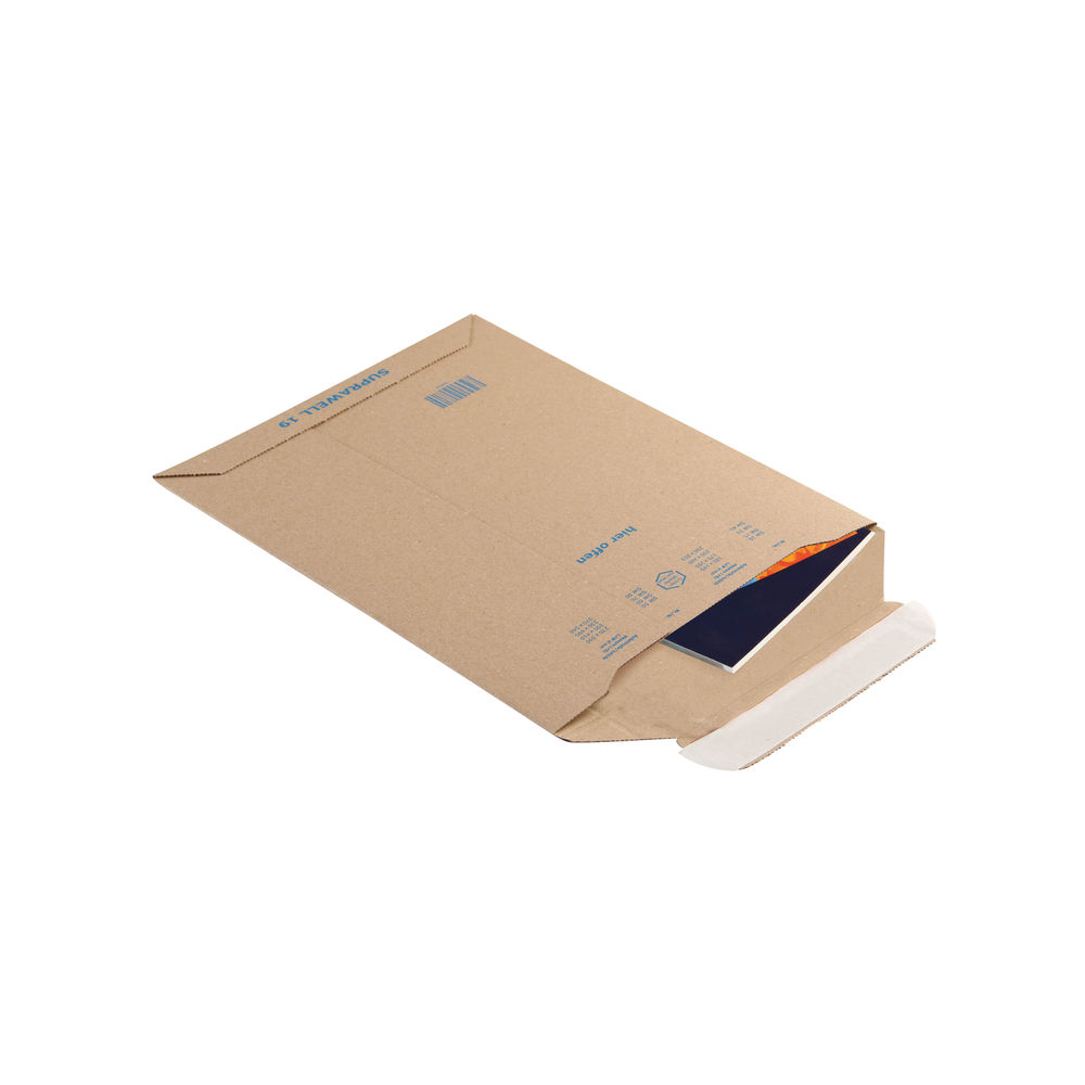 Blake A4+ Corrugated Peel and Seal Board Envelopes (Pack of 100)