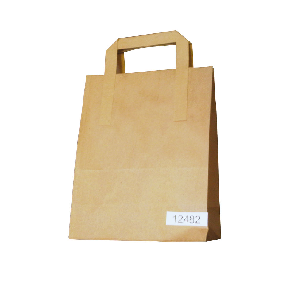 Paper Takeaway Bag Brown (Pack of 250) BAG-SPIC01-A