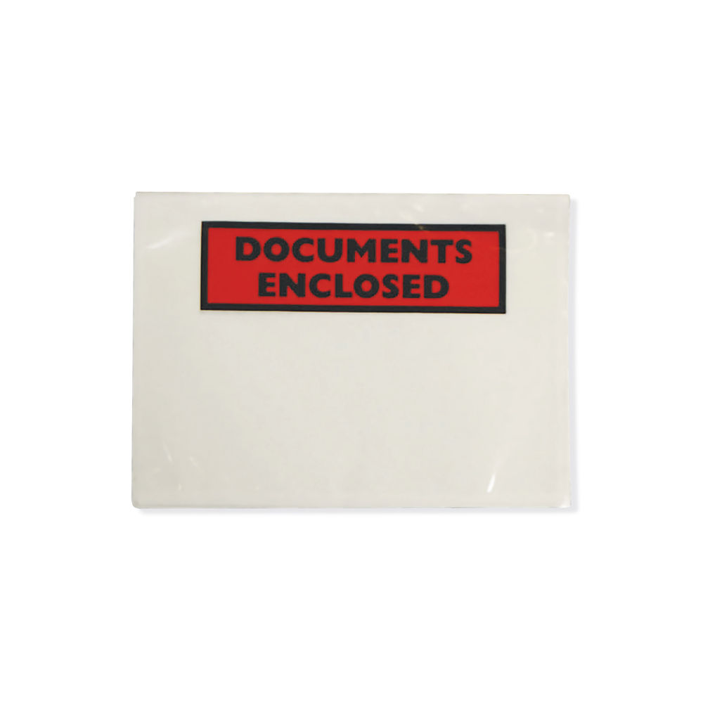 Go Secure A6 Documents Enclosed Wallets, Pack of 1000 - 4302002