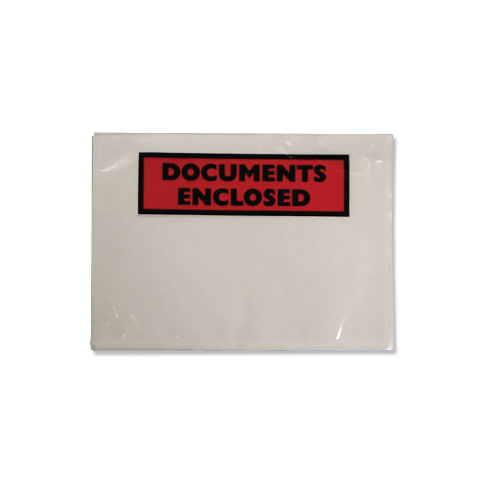 GoSecure Document Envelopes Documents Enclosed Self Adhesive A7 (Pack of 1000) 4302001