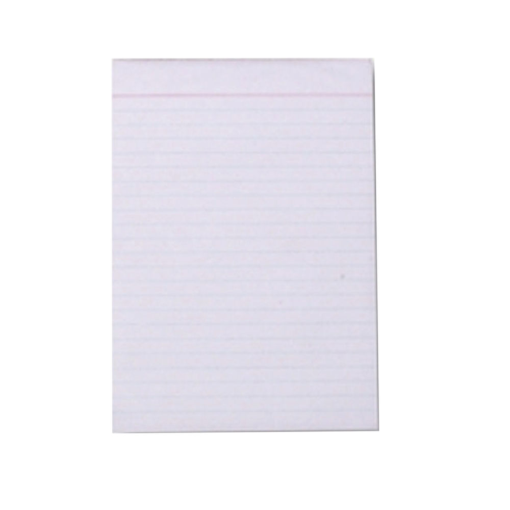 Q-Connect Ruled Scribble Pad 160 Pages 203x127mm (Pack of 20) C60FW