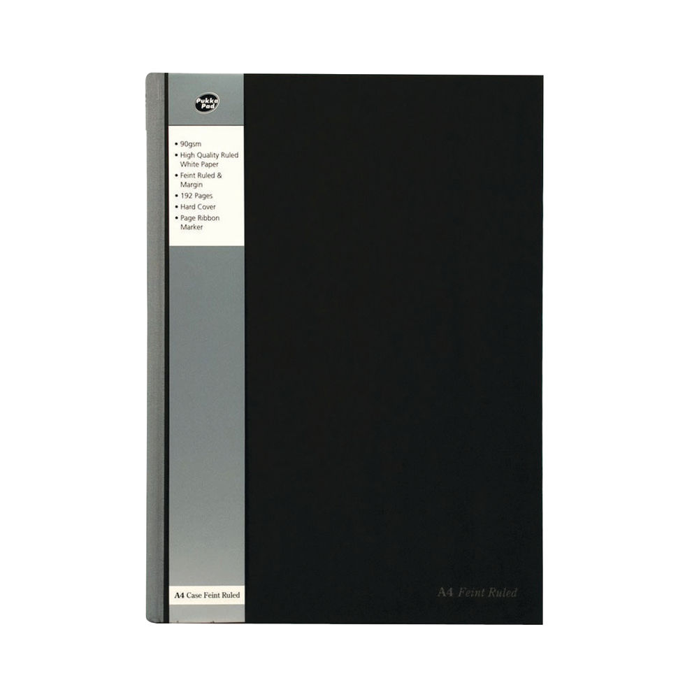 Pukka Pad Project Book A4 250 Sheets Black pack Of 03 OEM: PP00713