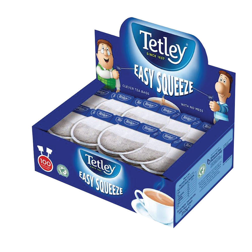Tetley Drawstring Tea Bag (100 Pack) 1050A