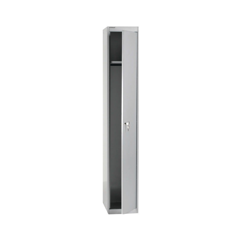 Bisley 1 Door Locker 305x457x1802mm Goose Grey CLK181 GOOSE