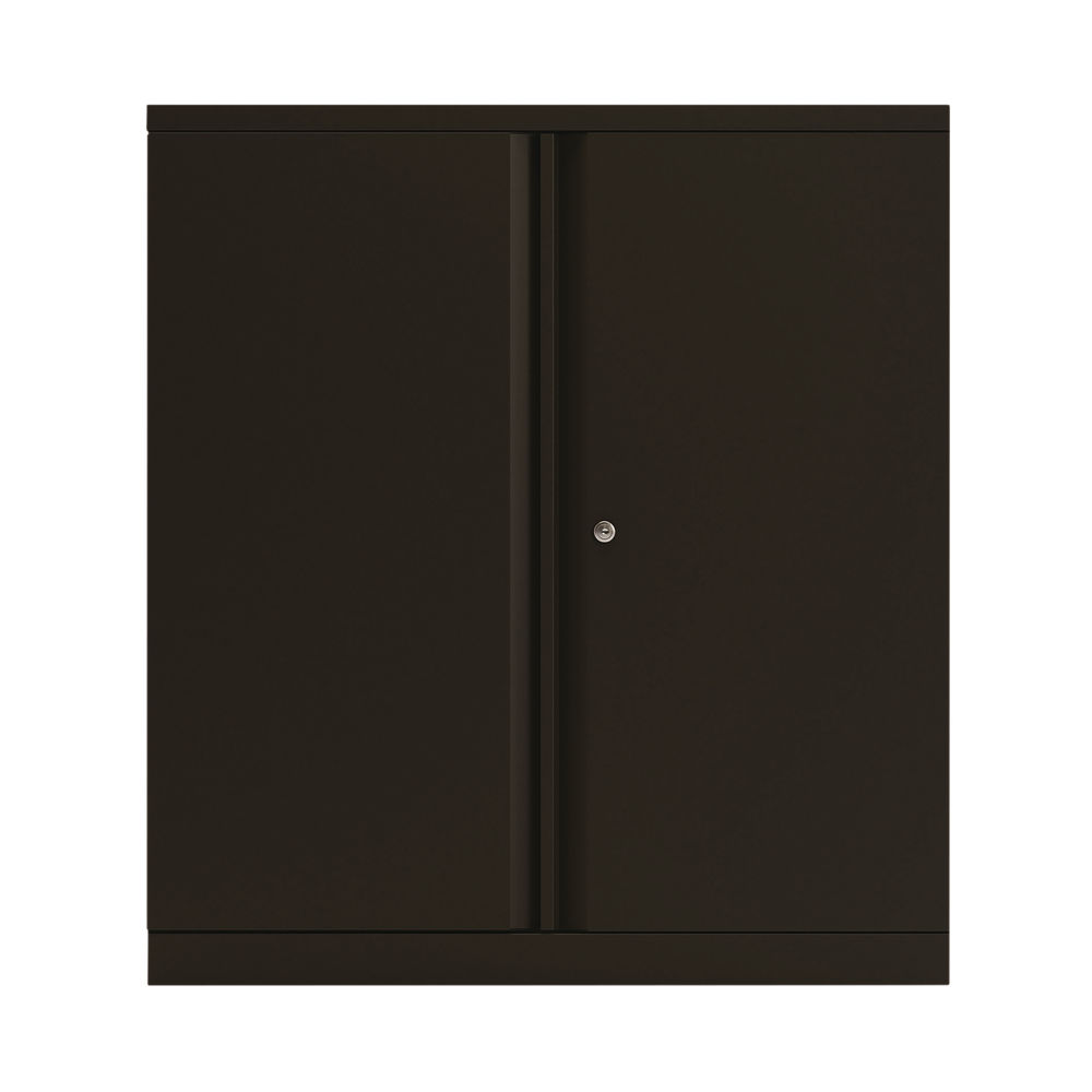 Bisley 1000mm Black 2 Door Empty Cupboard