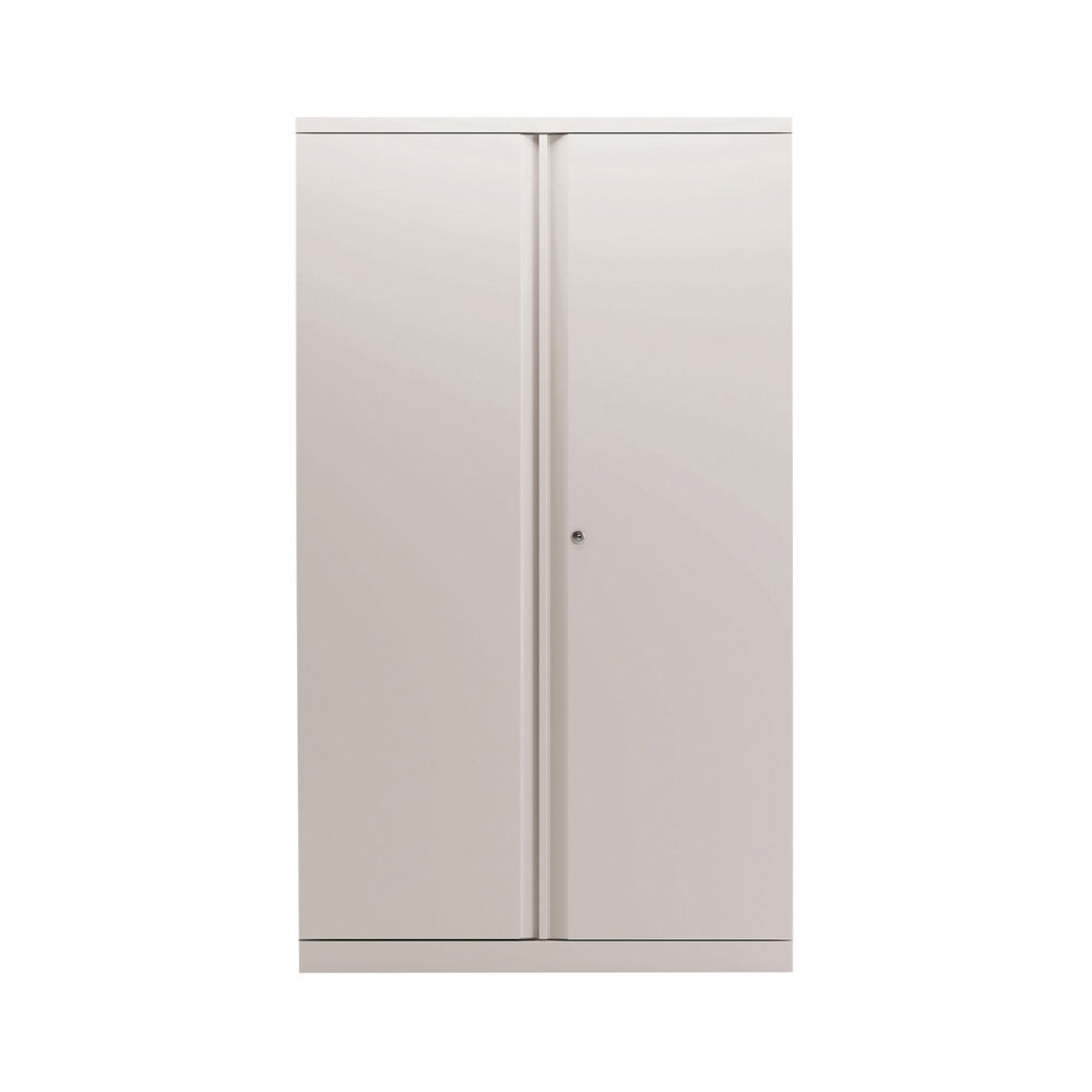 Bisley 2 Door Cupboard Empty 914x470x1570mm Chalk White KF78713