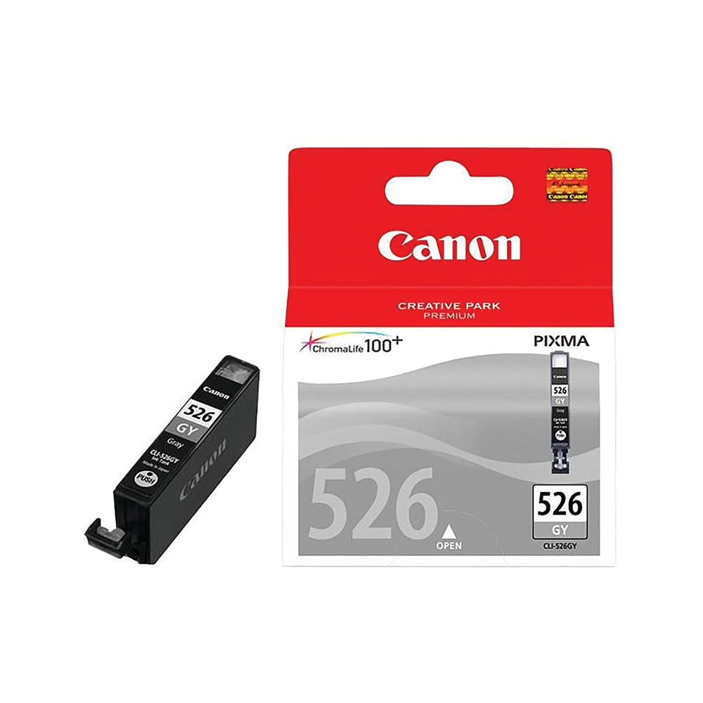 Canon 526 Grey Ink Cartridge - 4544B001