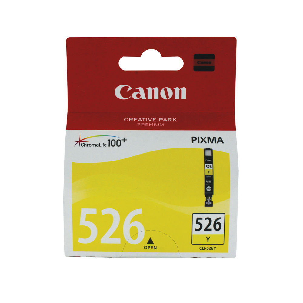 Canon CLI-526Y Yellow Ink Cartridge | CLI-526 Y