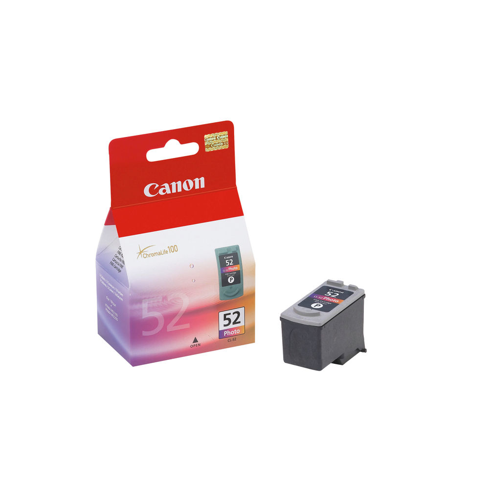 Canon CL-52 Inkjet Cartridge Photo Colour 0619B001