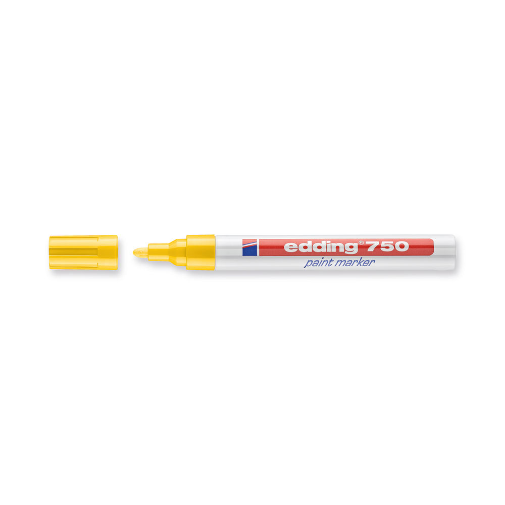 edding 750 Yellow Medium Paint Markers (Pack of 10)