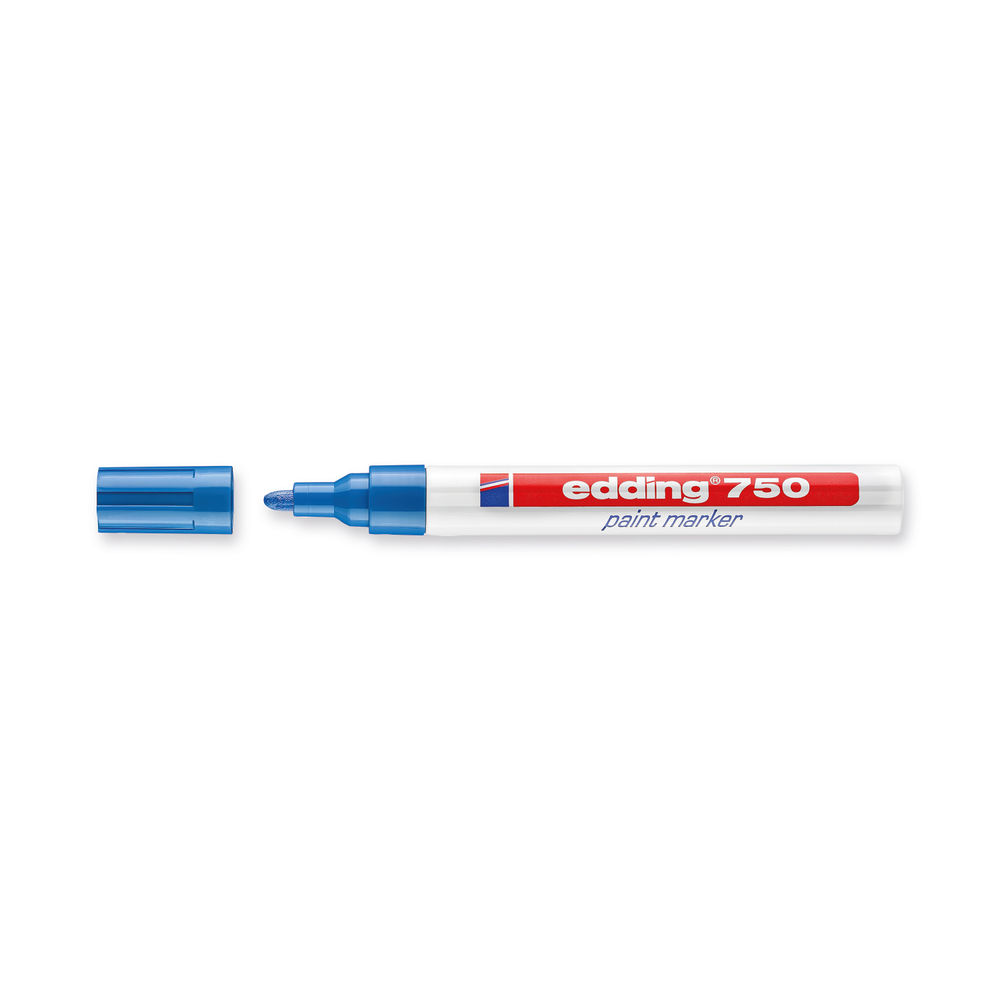 edding 750 Blue Medium Paint Markers (Pack of 10)