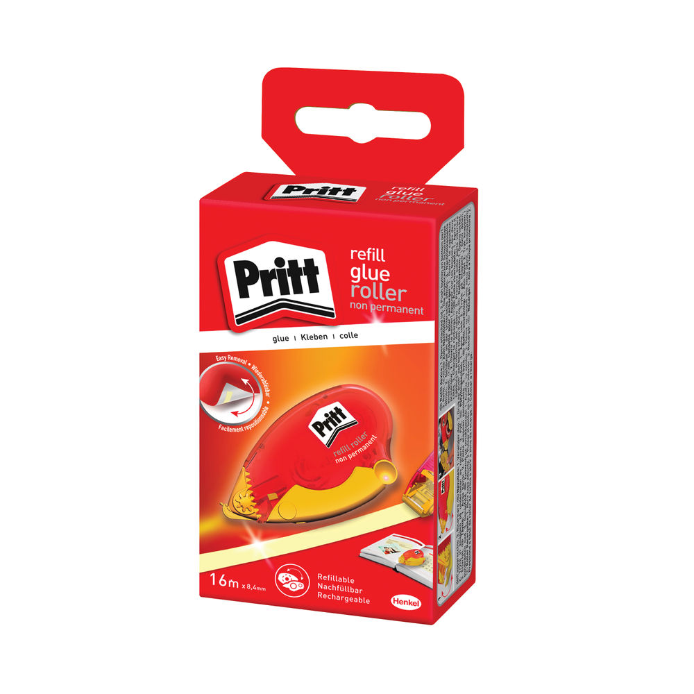 Pritt 8.4mm x 16m Restickable Adhesive Roller