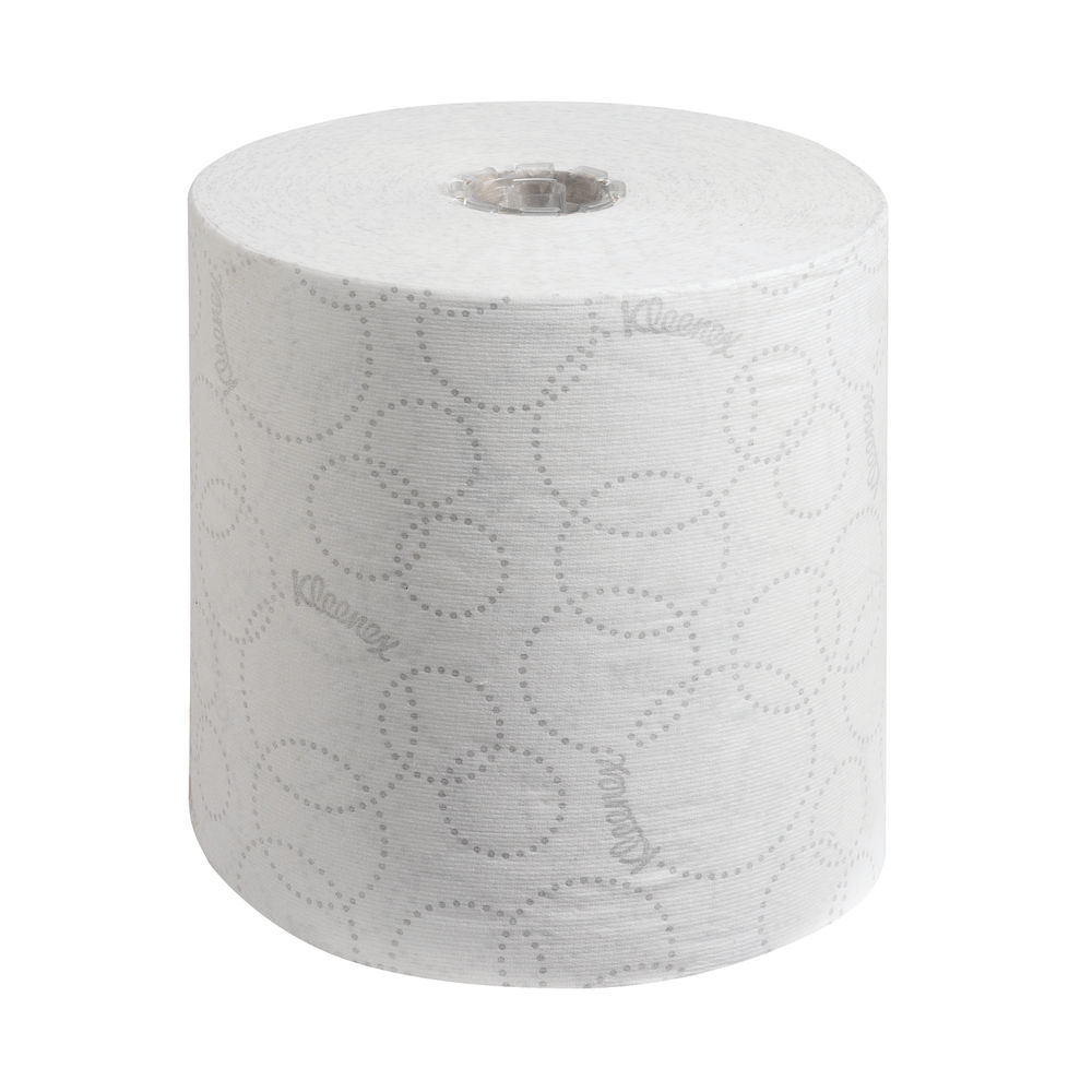 Kleenex White 2-Ply Ultra Hand Towel Rolls (Pack of 6)