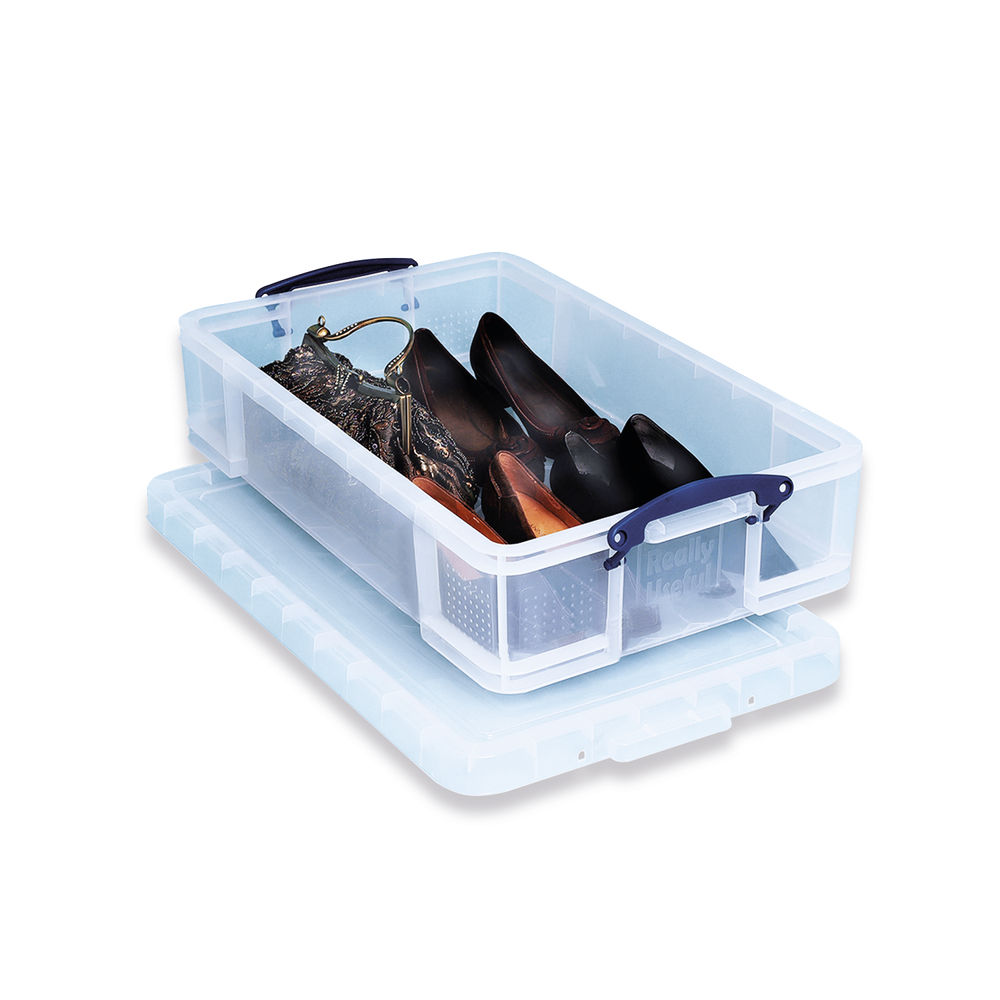 Really Useful 33L Clear Plastic Storage Box