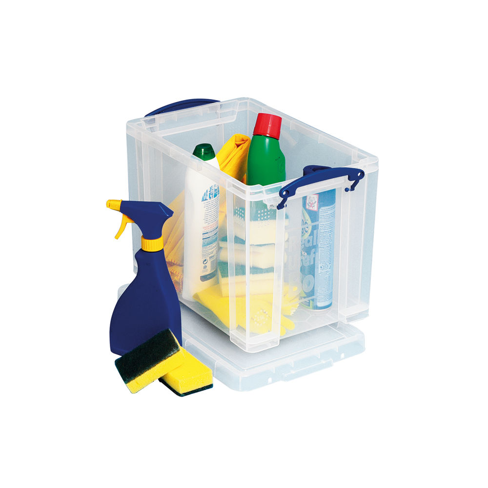 Really Useful 19L Clear Plastic Storage Box