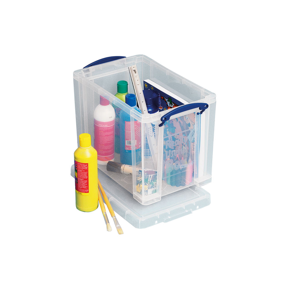 Really Useful 19L Clear Plastic Storage Box