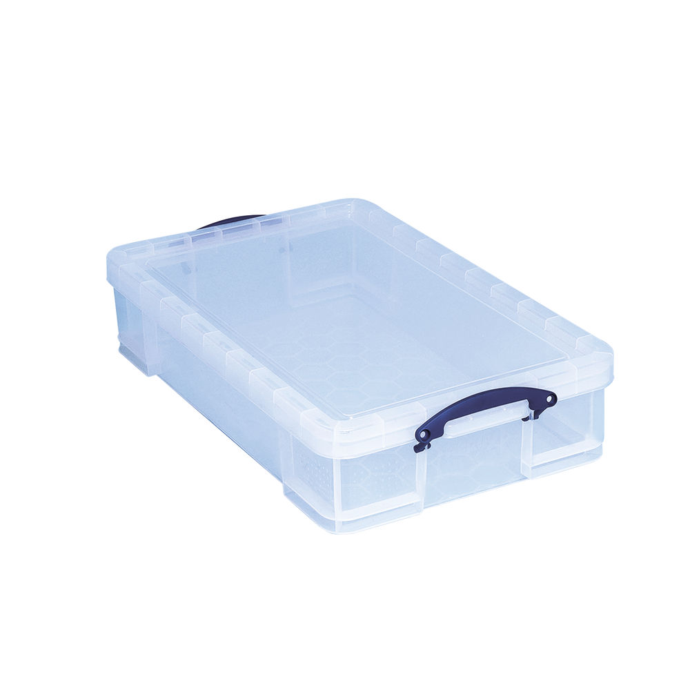 Really Useful 33L Clear Plastic Storage Box