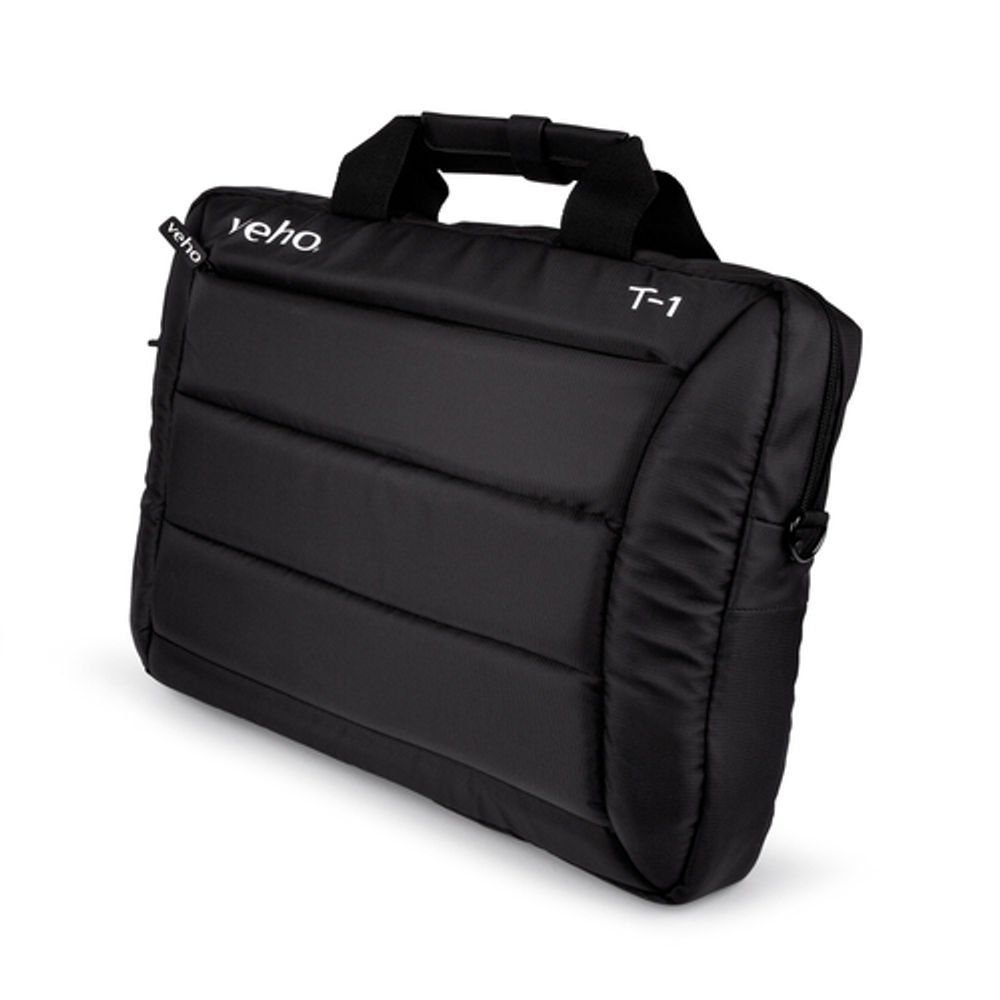 Veho T-1 Laptop Bag with Shoulder Strap for 15.6' Notebooks/10.1' Tablets Black