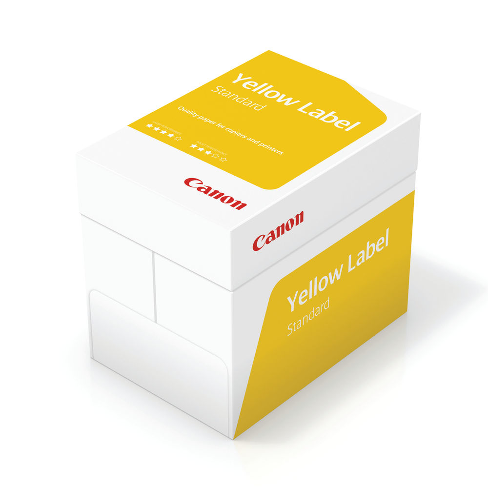 Canon Yellow Label Standard ECF A4 Paper 80gsm White (2500 Pack) 97003515